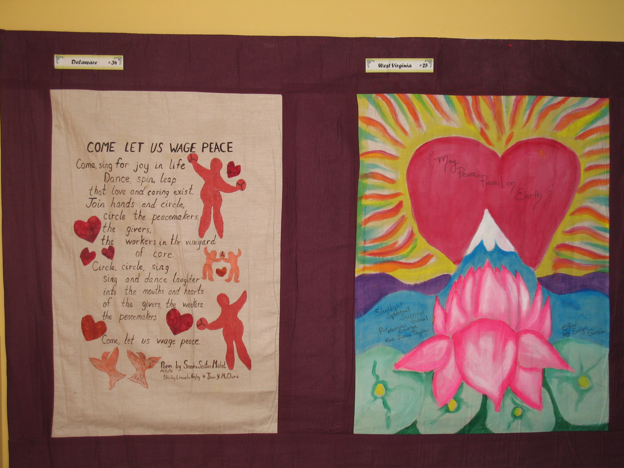 The Tapestry for Peace  Denver Pen Women